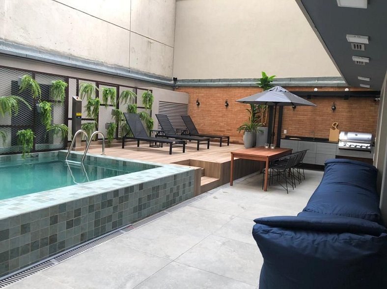 Loft Moderno Piscina - Lapa/Consulado